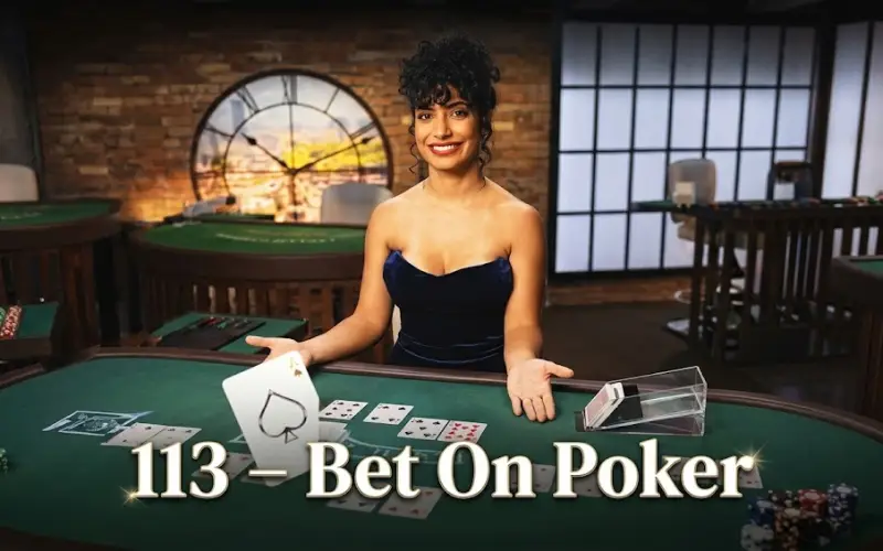 Realiza tus predicciones en tiempo real sobre las mejores combinaciones en 113 – Bet On Poker en Jugabet Casino.