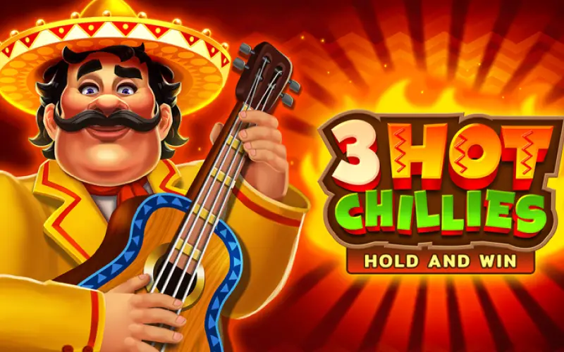 Siente el picante de las grandes recompensas en 3 Hot Chillies dentro de Jugabet Casino.