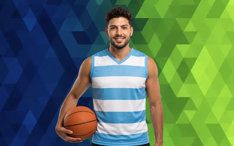 Accede a las cuotas de baloncesto más competitivas a través de la app de Jugabet.