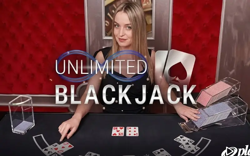 Disfruta de mesas sin límite de asientos para jugar al Blackjack Unlimited Live en Jugabet Casino Argentina.