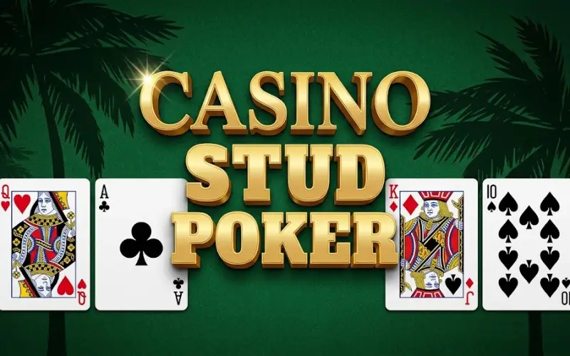Consigue la mejor mano de cinco cartas para ganar grandes premios en Casino Stud Poker con Jugabet Casino.