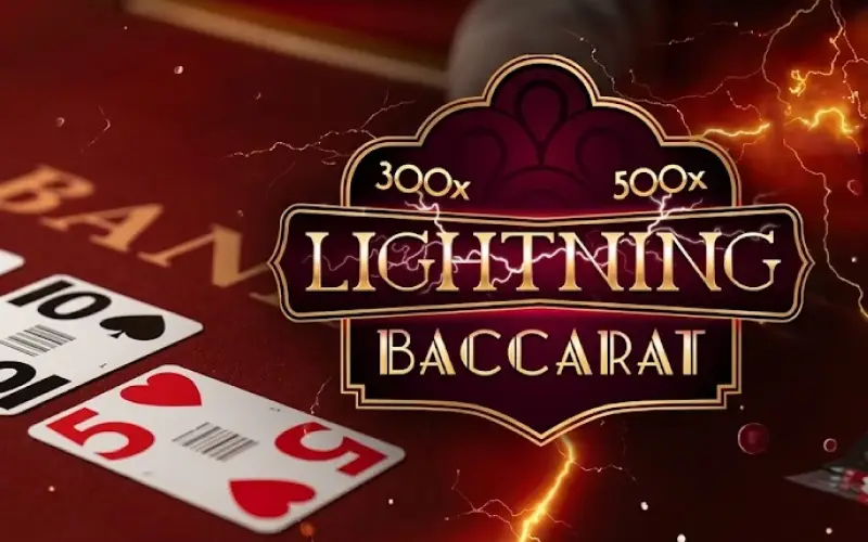 Multiplica tus ganancias con los giros relámpago de Lightning Baccarat en Jugabet Casino Argentina.