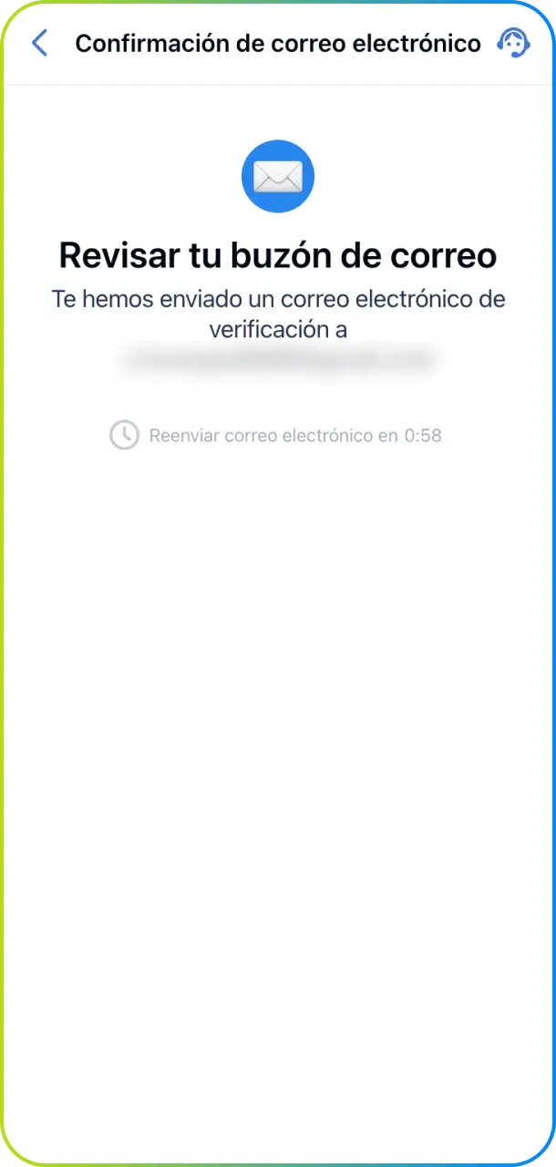 Confirma tu Correo Electrónico haciendo clic en el enlace de verificación enviado por Jugabet Casino.