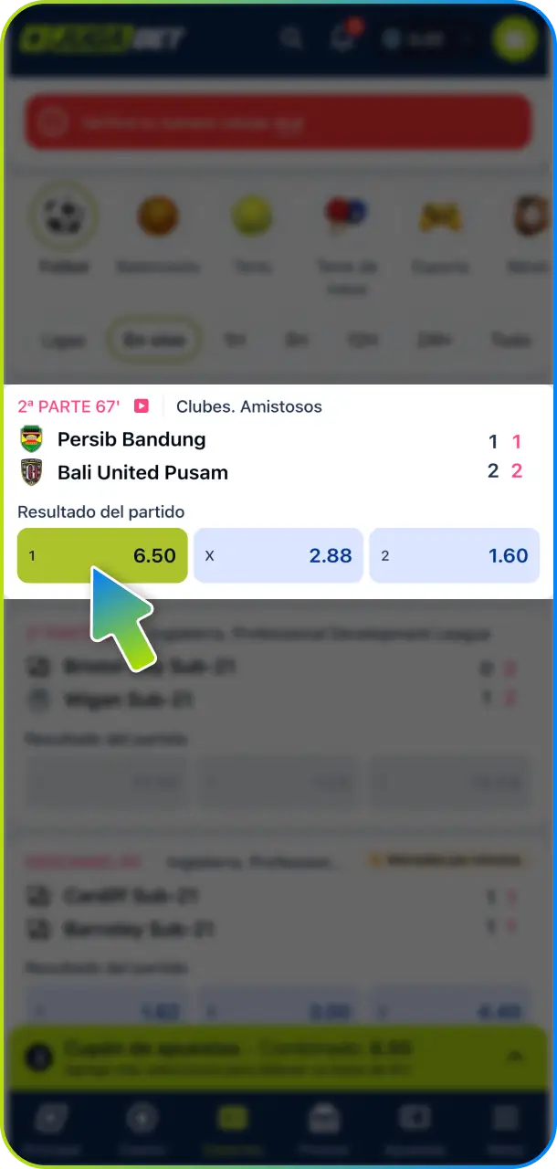 Comienza tu primera apuesta aprovechando las ventajas exclusivas que ofrece Jugabet.