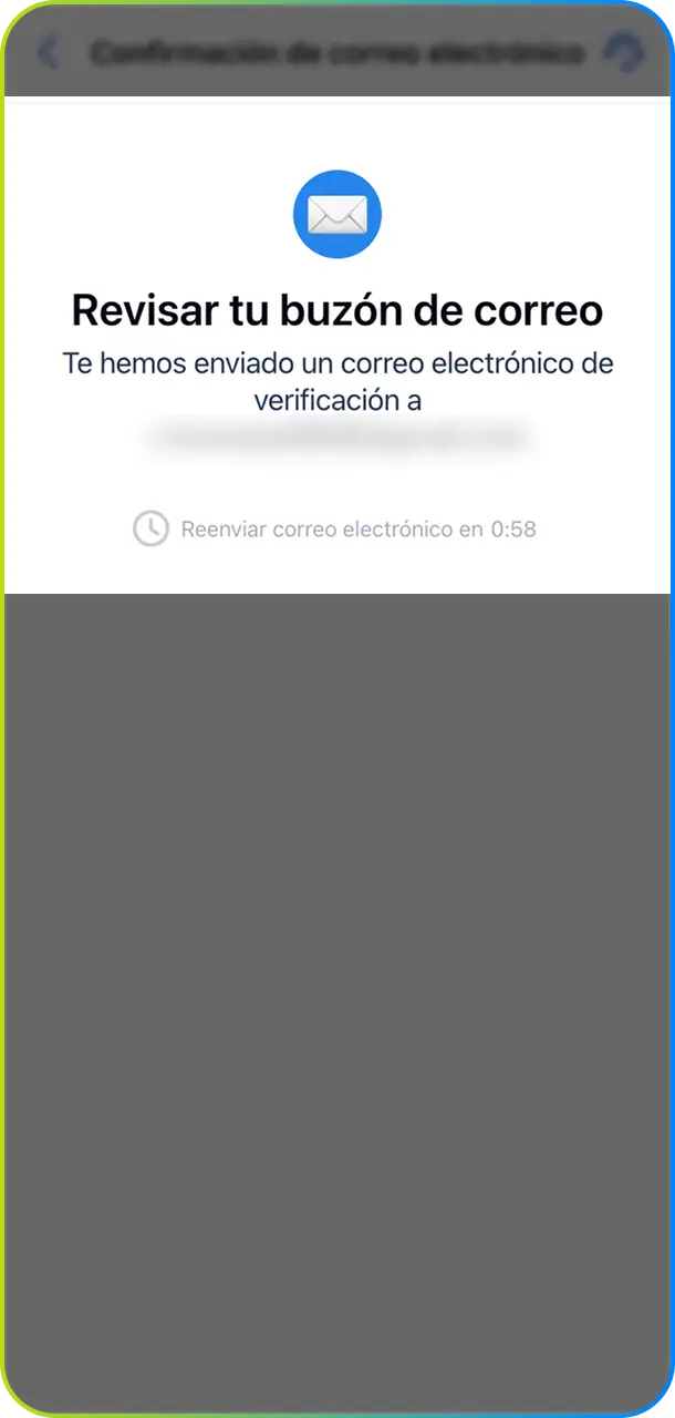 Confirma tu correo electrónico para verificar tu cuenta promocional en Jugabet.