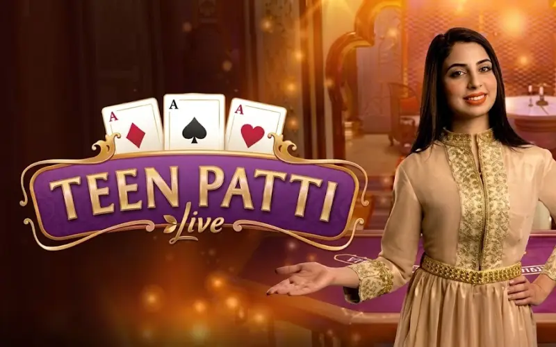 Experimenta la autenticidad y el ritmo tradicional del juego Teen Patti dentro de Jugabet Casino.